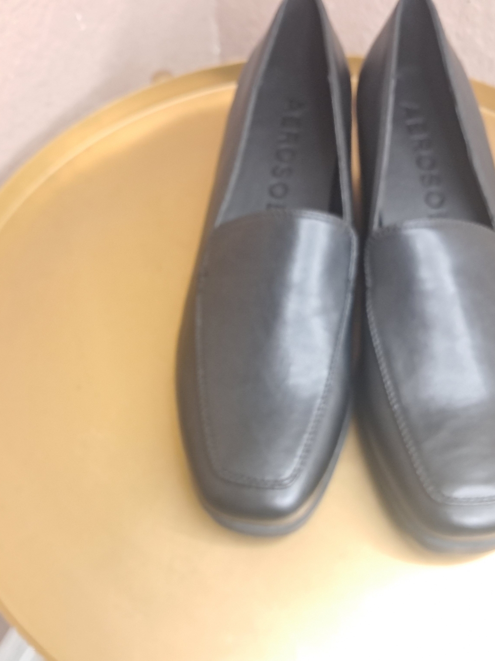 AEROSOLES Black  Slip-On Loafers